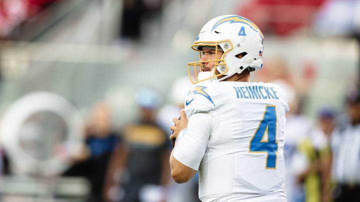 Chargers release Taylor Heinicke, trade for Austin Deculus