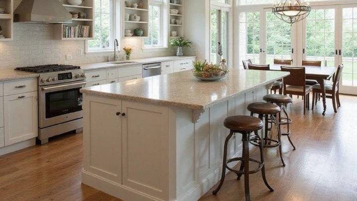De la isla a la mesa de la abuela: la decoración que se impone en 2025 y transforma las cocinas modernas