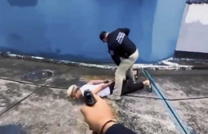 Así fue el momento exacto de la detención del sicario que mató al "Rey de Meiggs"