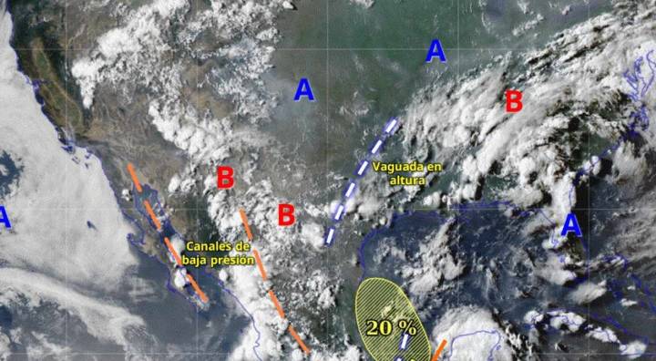 Clima en México hoy 14 de agosto de 2025: Continuarán las lluvias fuertes por monzón