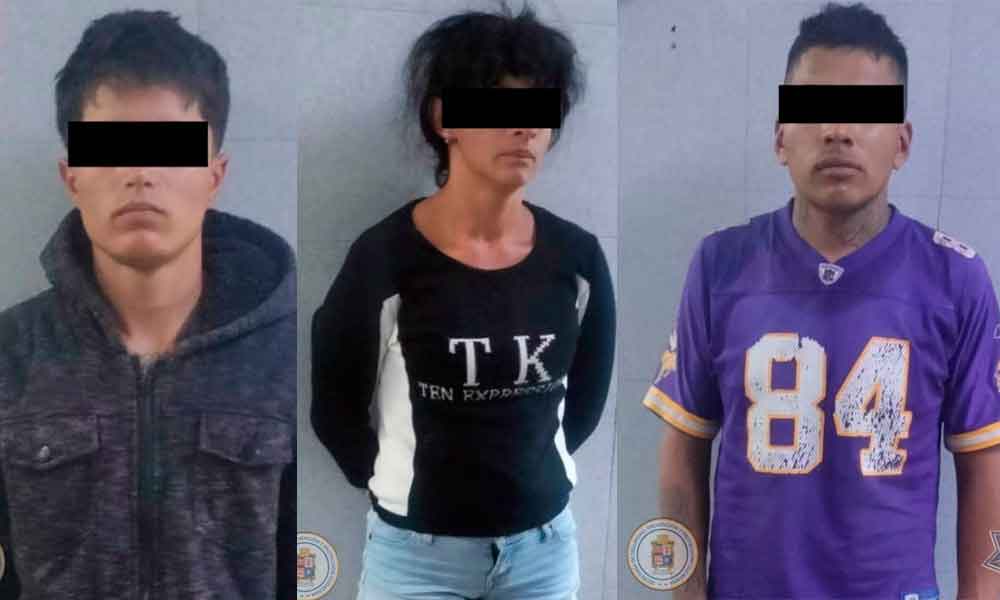 DETIENEN A DOS HOMBRES Y A UNA MUJER POR PRIVACIÓN ILEGAL DE LA LIBERTAD