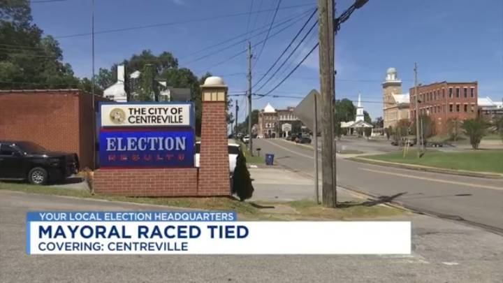 Election night results show tie between Centreville mayoral candidates