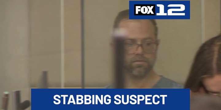 Suspect in double NW Portland stabbing, standoff appears in court