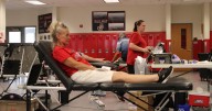 Donate blood and receive a Peanuts t