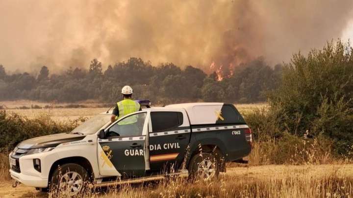 El incendio de Zamora se convierte en el más extenso de la historia de España