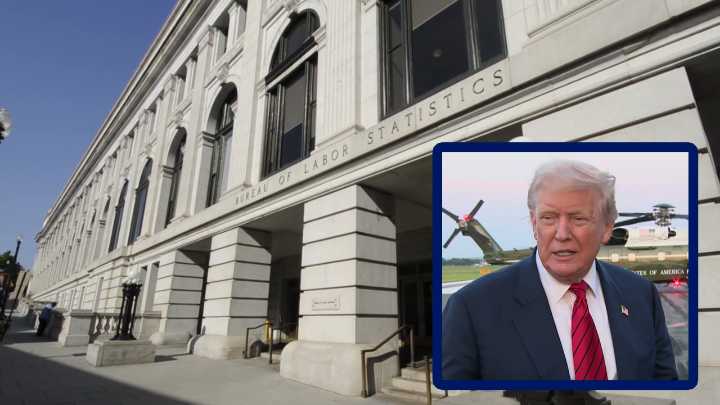 Pres. Trump fires labor official over jobs numbers