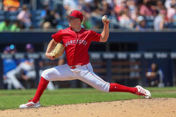 Red Sox’ ‘work in progress’ from Devers trade allows 1 hit in 5 scoreless for WooSox