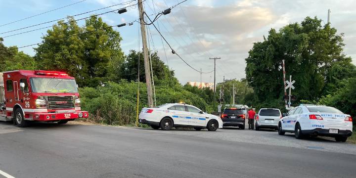 Woman dies after being hit by train in Nashville