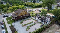 Park established next to Ossian Sweet house where mob confronted Black doctor