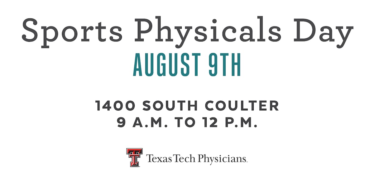 Back-to-school physicals events happening this weekend