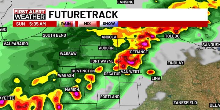First Alert Forecast: Watching the potential for storms late tonight into tomorrow morning