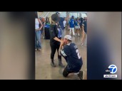 Cowboys fan proposes to his Rams fan girlfriend