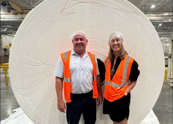 Congressman Dave Taylor Tours Sofidel’s Mega Paper Plant in Circleville