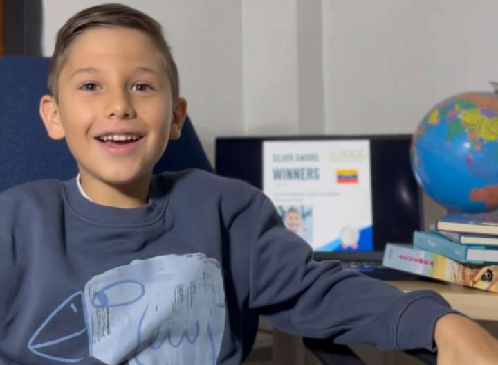 Niño venezolano gana medalla en Olimpiada Internacional de Geometría 2025