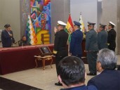 Presidente de Bolivia nombra nuevo Alto Mando de Fuerzas Armadas