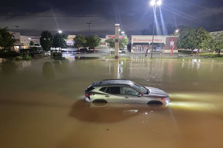 Mother, father and child killed by fallen tree in Tennessee heavy rains and flooding
