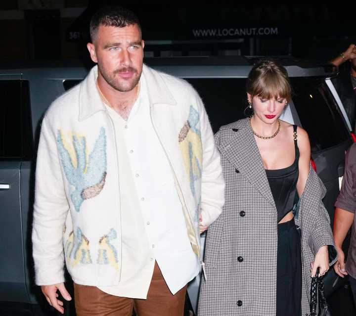 Every Time Travis Kelce Mentioned Taylor Swift on His ‘New Heights’ Podcast