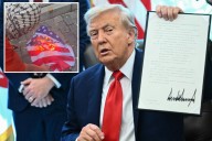 Trump signs executive order banning flag burning