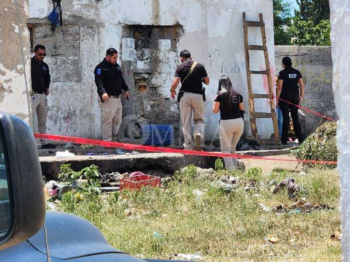 Hallan cuerpo enterrado en picadero de la colonia 3 de Mayo