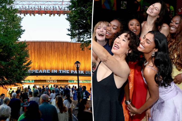 Exclusive | Shakespeare in the Park draws a starry crowd to opening