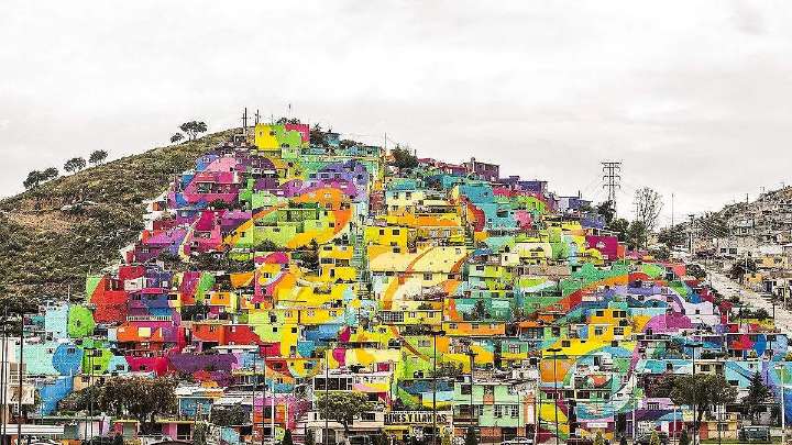 Macromural de Pachuca: artistas que han grabado un video en este lugar