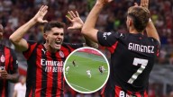 Copa Italia: Santiago Gimenez se luce con asistencia en el triunfo del Milan ante Bari