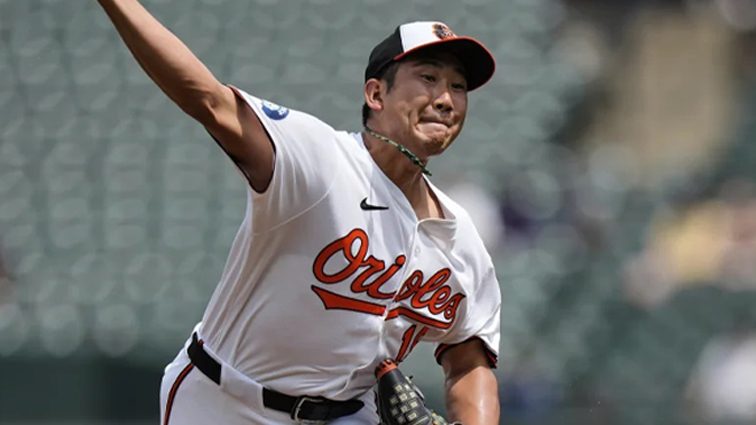 Tomoyuki Sugano earns 10th victory as Orioles outlast Mariners 5