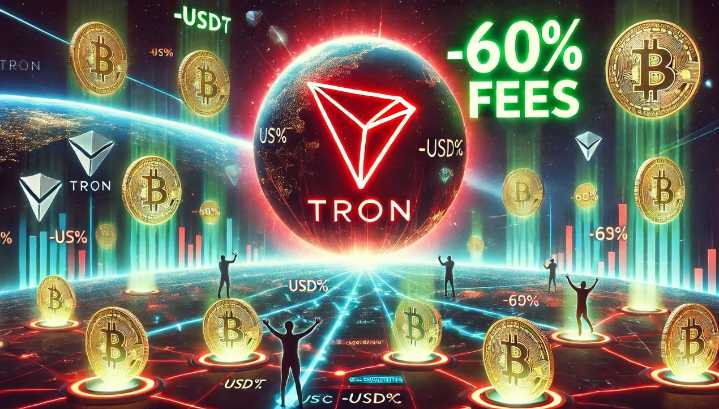 Tron Cuts Network Fees By 60% To Strengthen Position In Stablecoin Market
