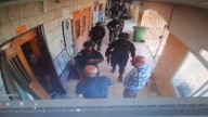 Israeli forces seen raiding occupied West Bank school