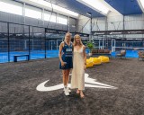 Gemma Triay inaugura las nuevas pistas de pádel 'indoor' de la Rafa Nadal Academy
