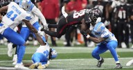 Lions' Norris taken off the field in an ambulance, with preseason stopped with 6:31 to go