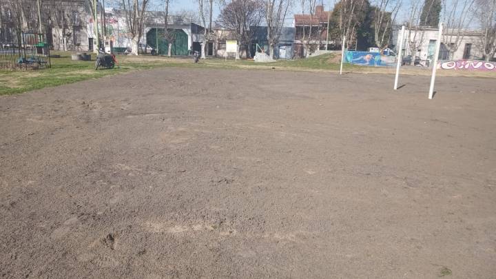 Reacondicionaron canchas de beach voley en el Playón Soberanía