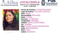 Activan Protocolo Alba en Culiacán por desaparición de Patricia