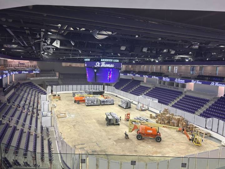 Inside look at St. Thomas’ brand-new Lee & Penny Anderson Arena