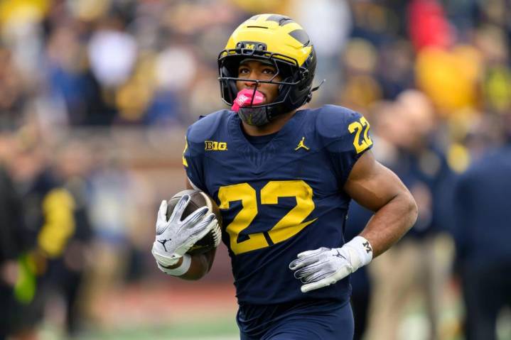 Justice Haynes, Jordan Marshall look to form ‘dynamic’ duo at RB for Michigan football