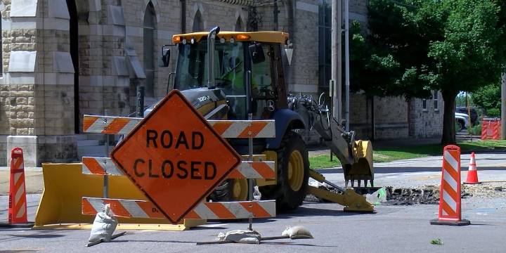 Next step complete in fixing Riverside sinkhole
