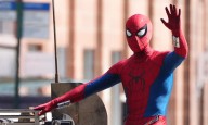 Spider-Man seen swinging into action through Glasgow amid filming of Brand New Day