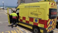 Herida tras chocar frontalmente su coche contra una palmera en Cartagena