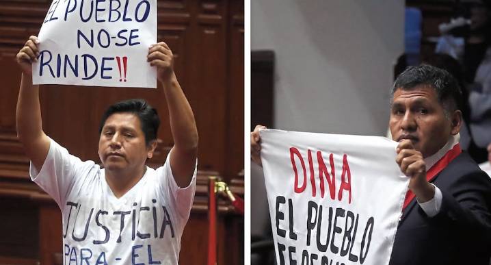 APP y Fuerza Popular impulsan sanción a congresistas que protestaron contra Dina Boluarte
