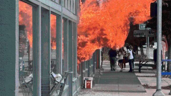 Dog alerts salon owner to neighboring Portland store's fire