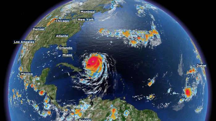Hurricane Erin grows in size, strength. See cone, models, satellite, more