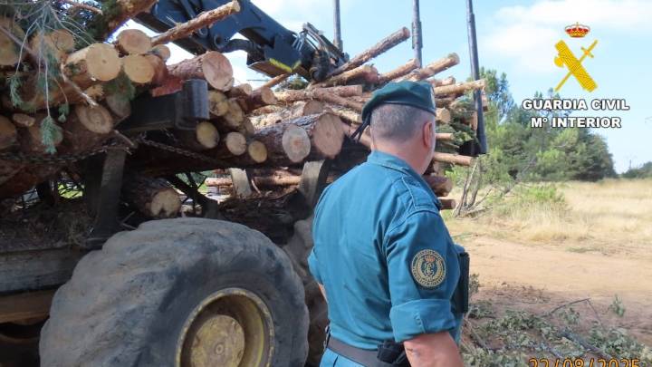 Investigado un hombre por el incendio forestal en Valduvieco