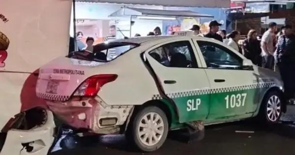Un detenido, en choque donde murió taxista en avenida Salk