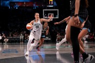 Sabrina Ionescu questionable for Dream showdown with foot injury
