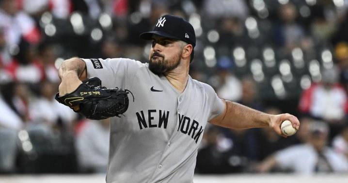 Carlos Rodón stars for the New York Yankees in return to Chicago