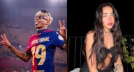 Lamine Yamal frente a Nicki Nicole: diferencias de edad y altura que dan de qué hablar