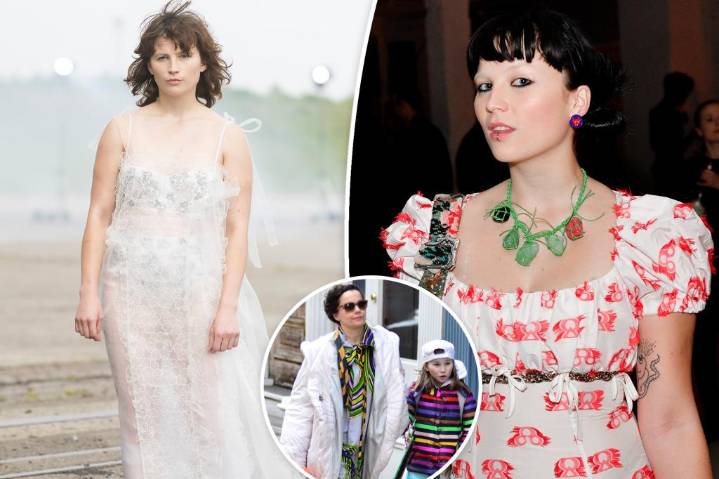 Björk’s daughter Ísadóra Bjarkardóttir Barney walks Copenhagen Fashion Week runway