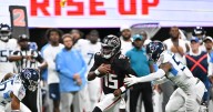 Falcons add QB, waive Emory Jones, receiver DJ Chark