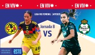 América Femenil vs Santos: Sigue en vivo el partido de la jornada 8 del Apertura 2025