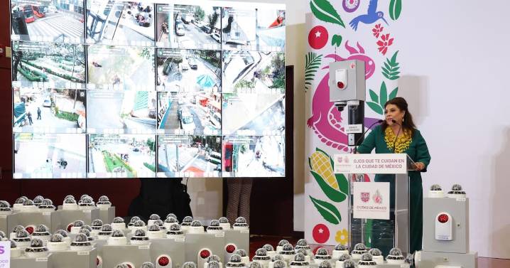 CDMX será la más vigilada de América con más de 30 mil videocámaras que estarán en calles y el Metro